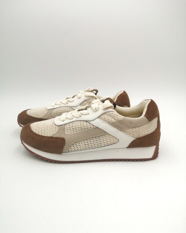 Zapatillas Mujer Piel y Crochet Busia ZAPATERÍA KATY